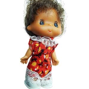 4" Sweet Little Mini Rare Kitsch 1960's Vintage Doll